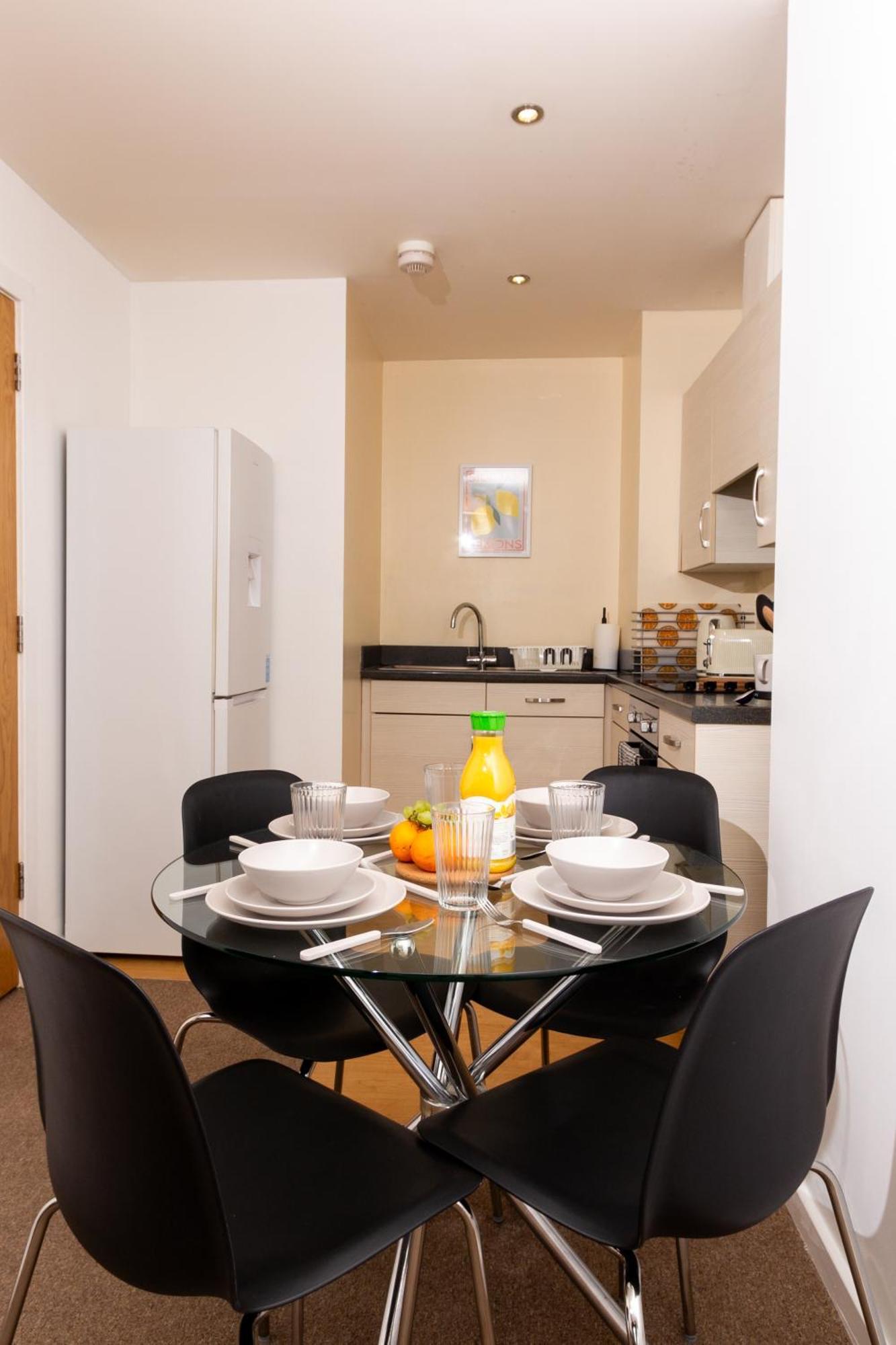 Comfy Chic 2Bed Apartment In Sheffield City Centre Exterior foto